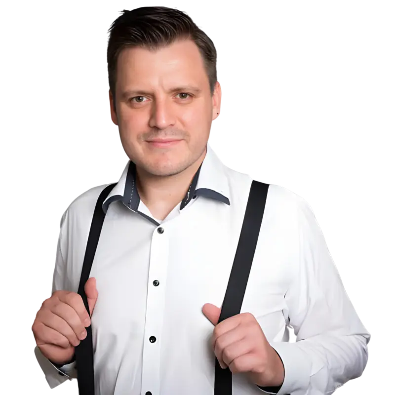 Mirco Gedenk, Geschäftsführer der Webagentur Saminaco aus Mössingen, spezialisiert auf Webdesign, SEO und Marketing.